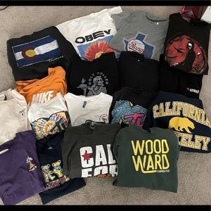 Hoodie and Tee shirt bundle